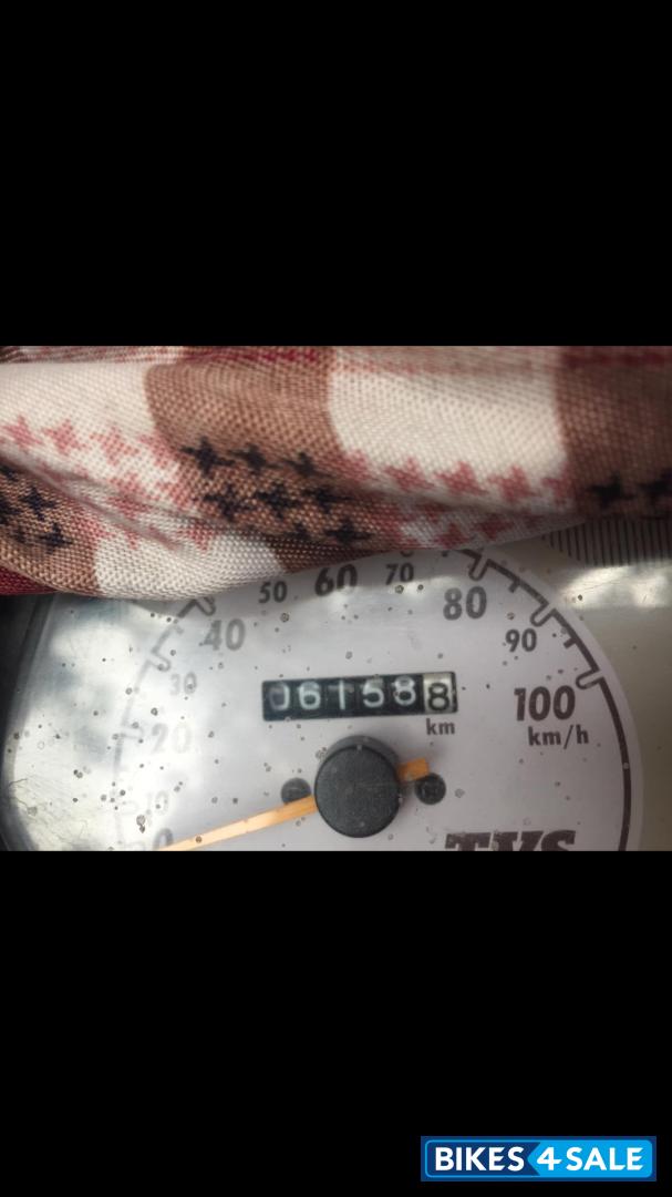 Pink & White TVS Scooty Pep Plus