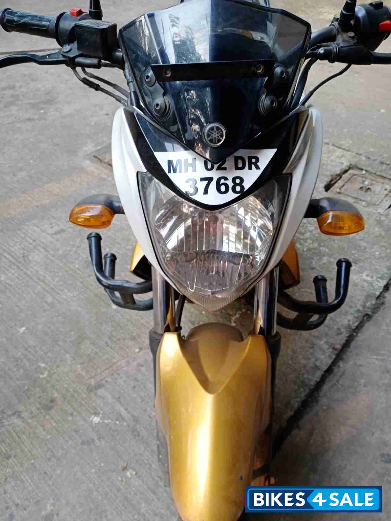 White Gold Yamaha FZ-S
