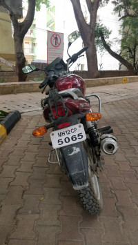 Red Bajaj Pulsar 150 DTSi