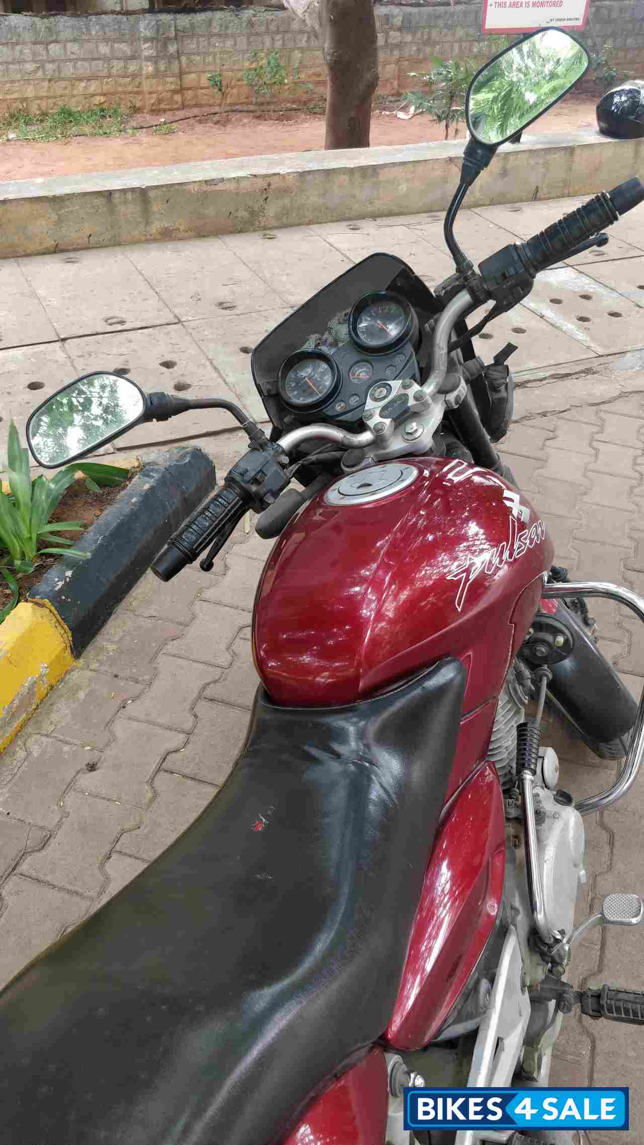 Red Bajaj Pulsar 150 DTSi