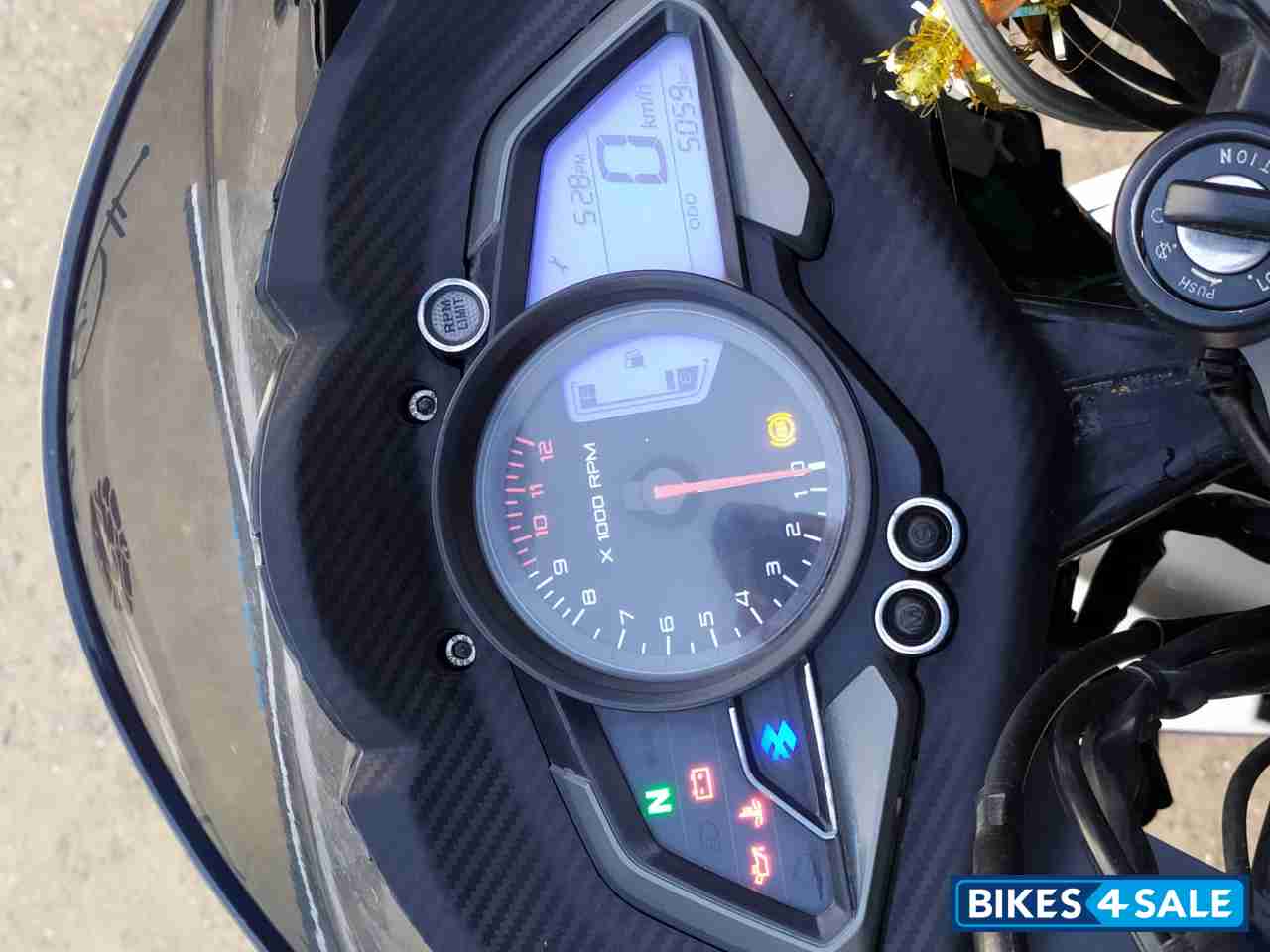 Racing Blue Bajaj Pulsar RS 200 ABS
