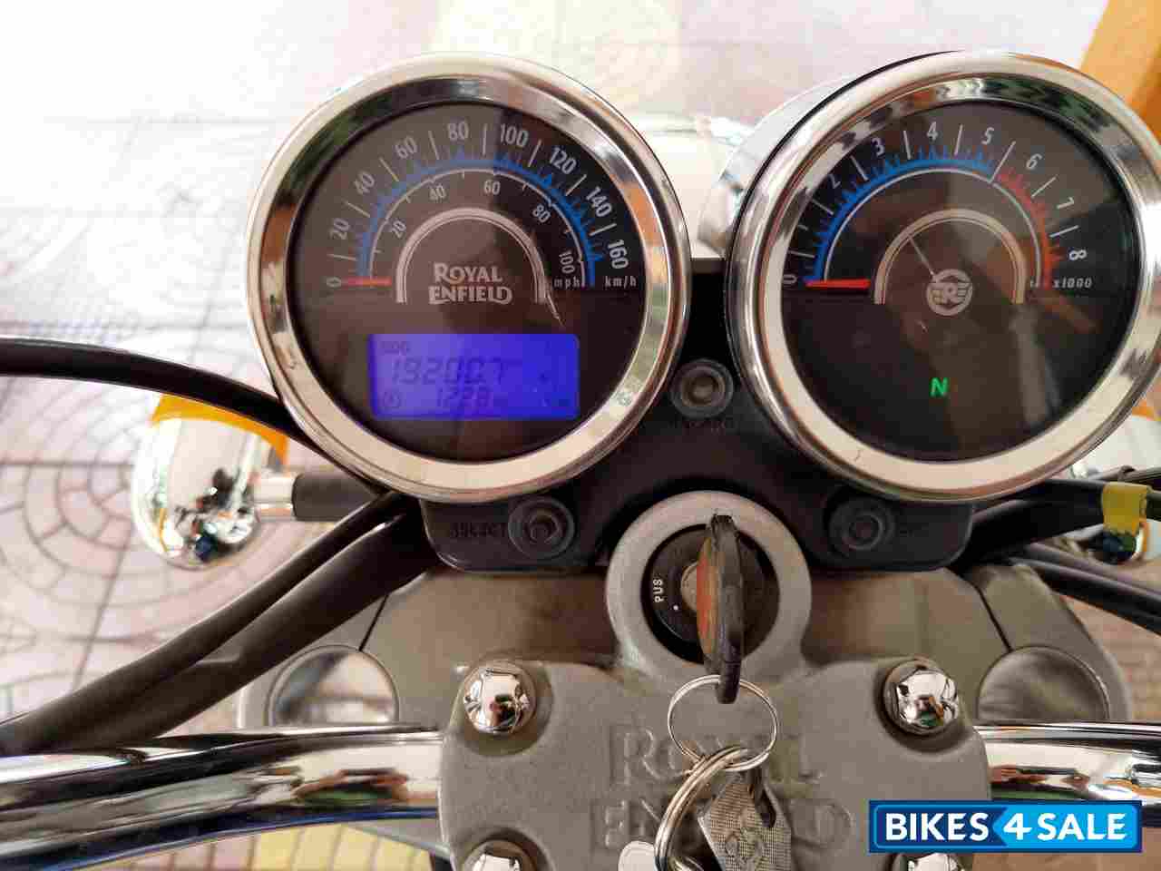 Marine Blue Royal Enfield Thunderbird 350