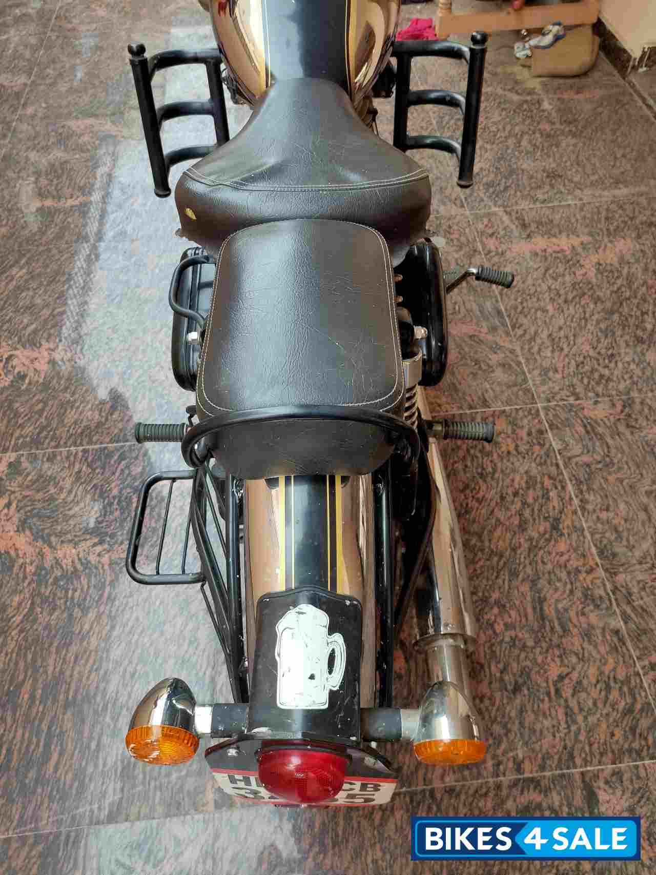 Black Royal Enfield Classic Chrome