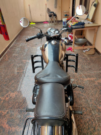 Black Royal Enfield Classic Chrome