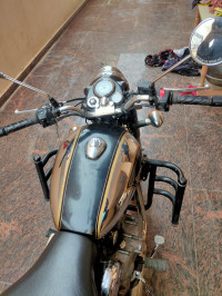 Black Royal Enfield Classic Chrome