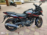 Black And Red Bajaj Pulsar 220 DTSFi