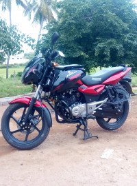 Red Bajaj Pulsar 150 DTSi