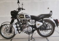 Silver Royal Enfield Classic 350