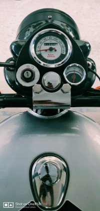 Silver Royal Enfield Classic 350