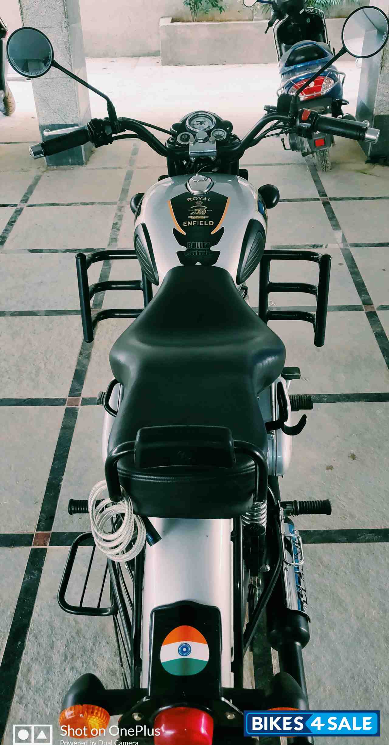 Silver Royal Enfield Classic 350