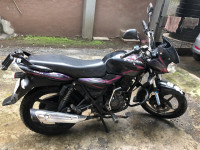 Black N Purple Bajaj Discover 150 S