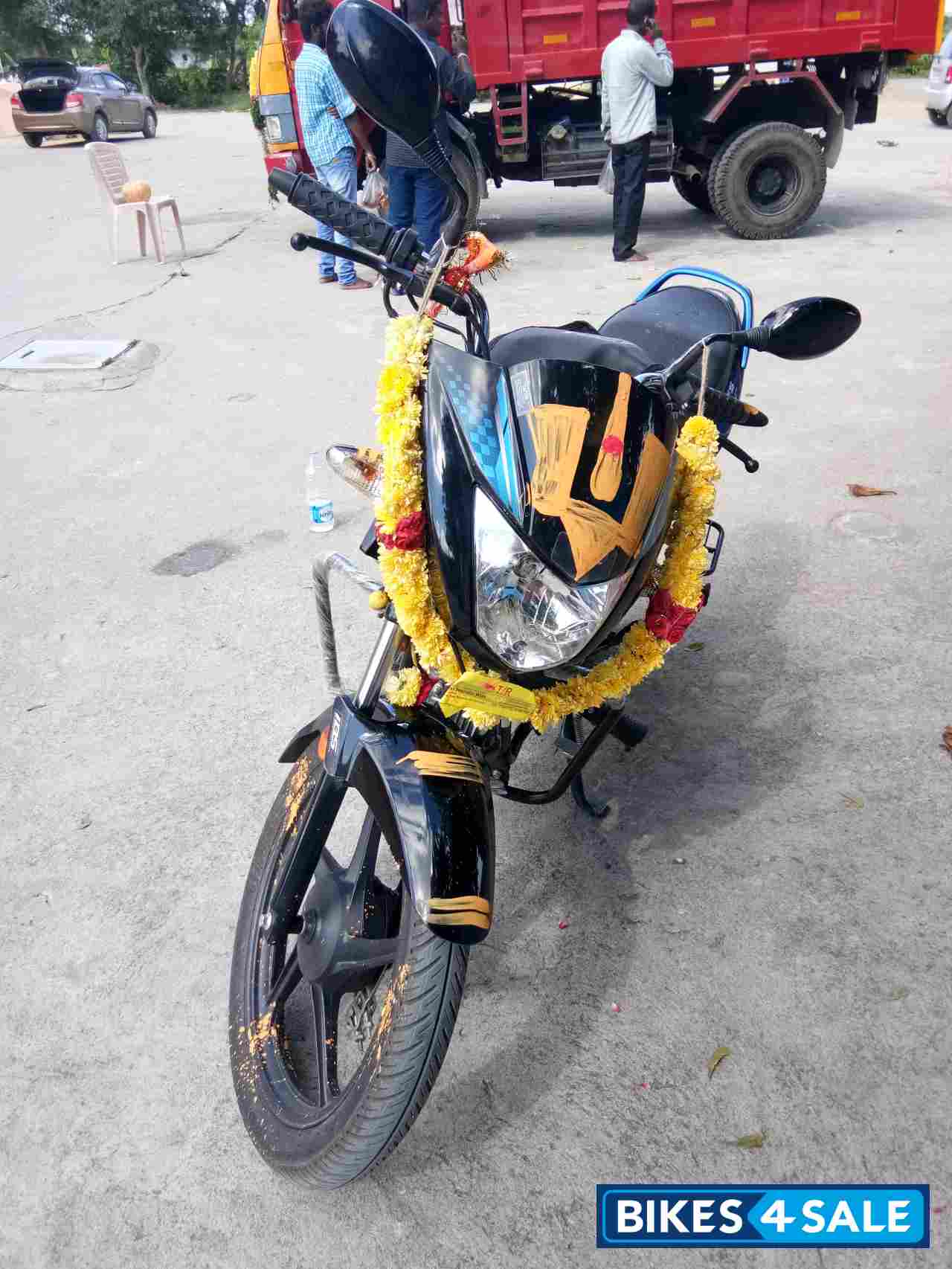 Blue & Black Hero Glamour 125