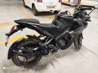 Black And Grey Bajaj Pulsar RS 200