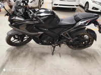 Black And Grey Bajaj Pulsar RS 200