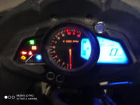 Black And Grey Bajaj Pulsar RS 200