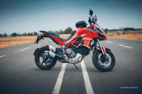 Red Ducati Multistrada 1200 S