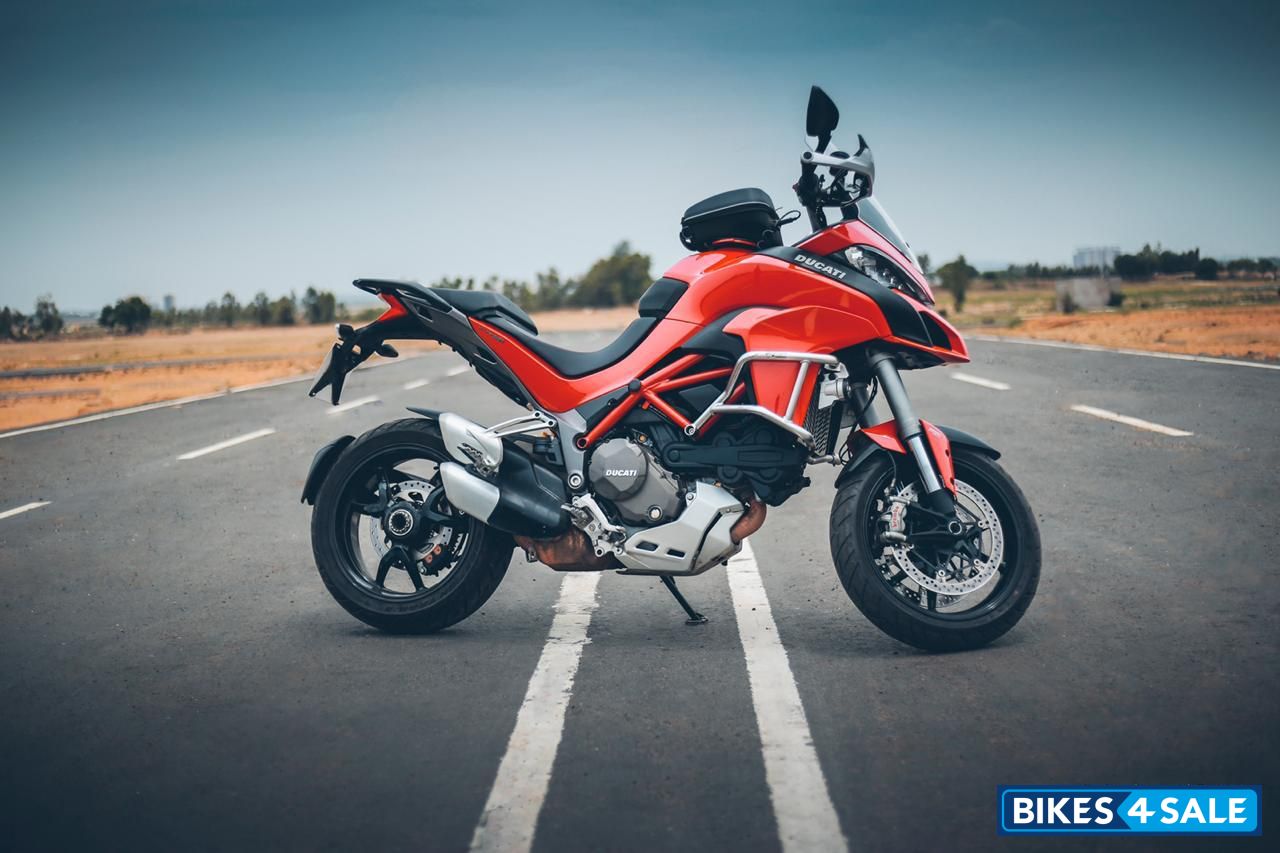 Red Ducati Multistrada 1200 S
