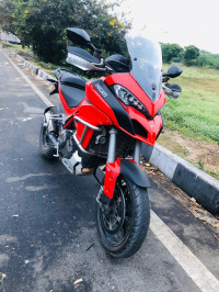 Red Ducati Multistrada 1200 S
