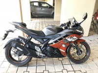 Grey Orange Special Edition Yamaha YZF R15 V2