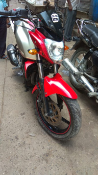 Red Yamaha FZ-S