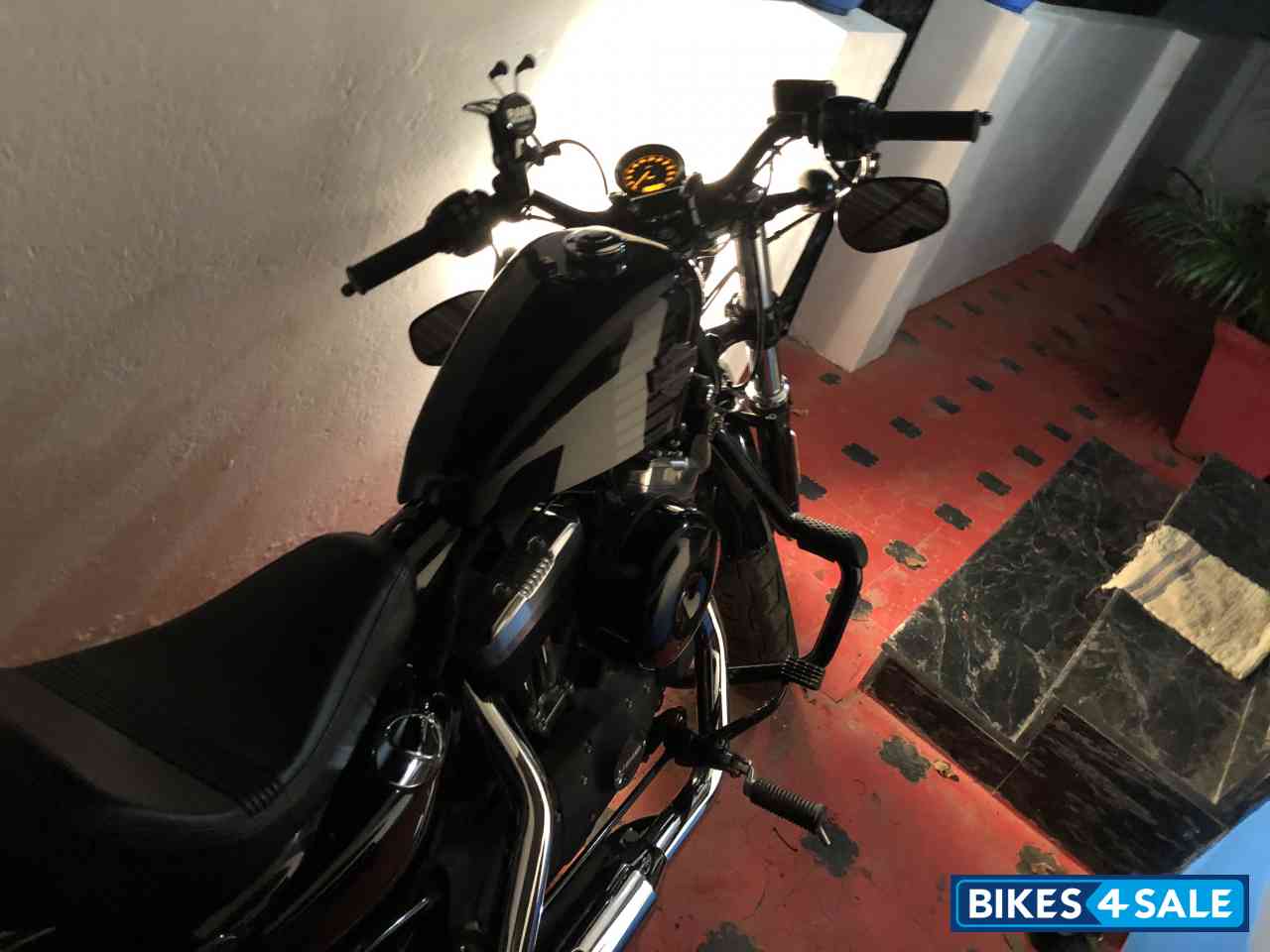 Black Harley Davidson Forty-Eight