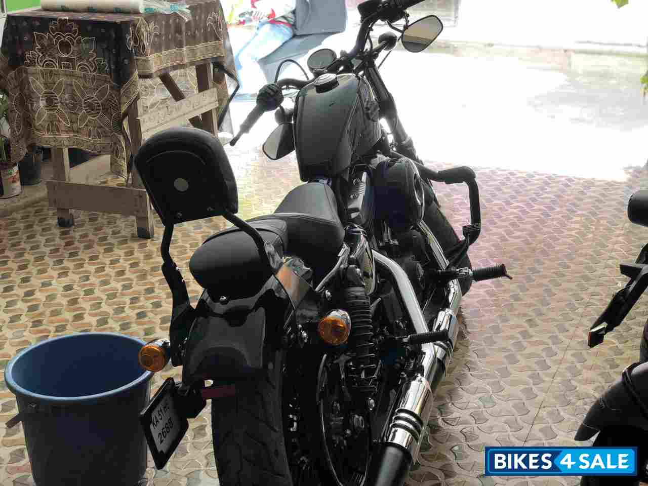 Black Harley Davidson Forty-Eight