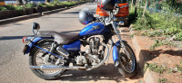 Blue Royal Enfield Thunderbird 350