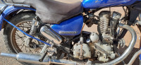 Blue Royal Enfield Thunderbird 350