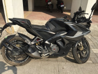 Graphite Black Bajaj Pulsar RS 200 ABS