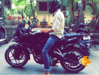 Black Bajaj Pulsar AS 200