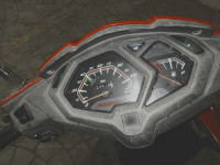 Black And Red Honda Dio