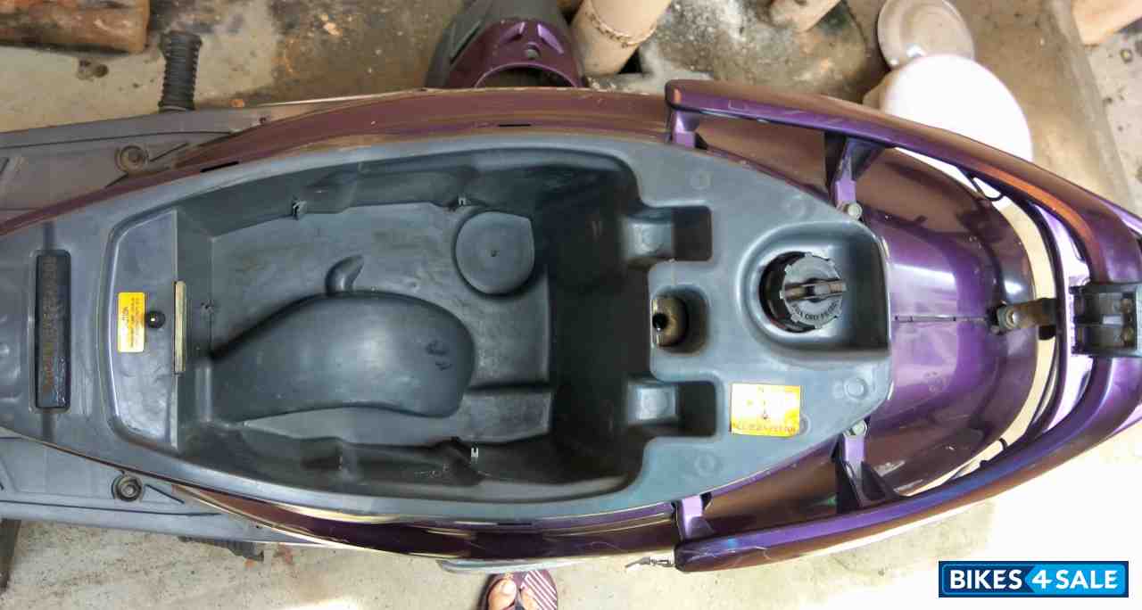 Purple Violet TVS Scooty Pep Plus