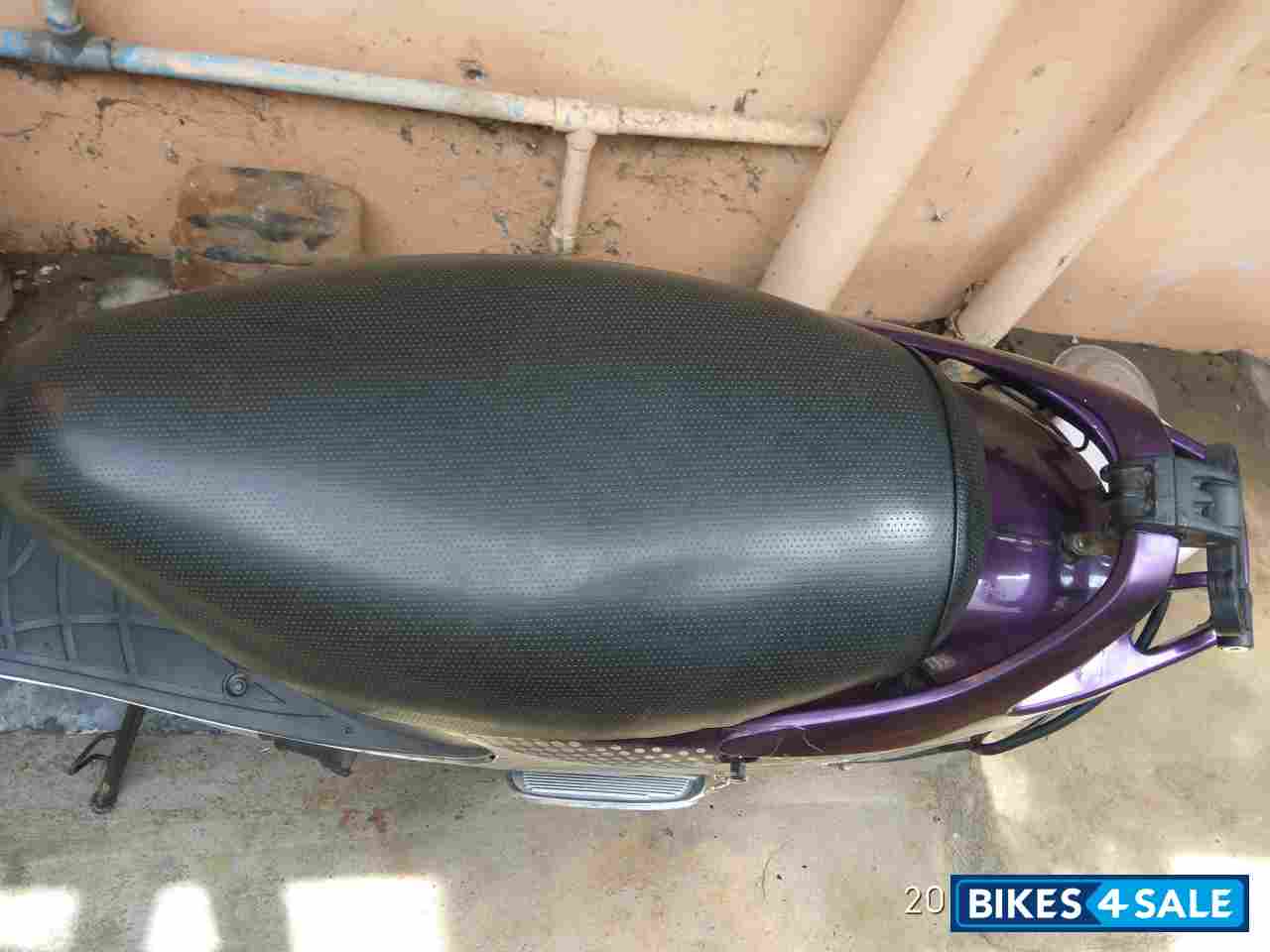 Purple Violet TVS Scooty Pep Plus