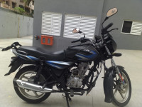 Blue & Black Bajaj Discover DTSi 125