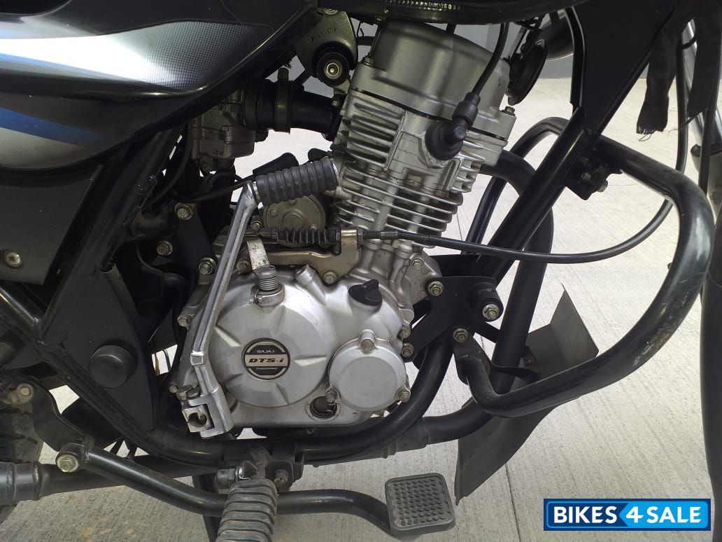 Blue & Black Bajaj Discover DTSi 125