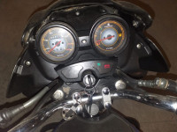 Blue & Black Bajaj Discover DTSi 125