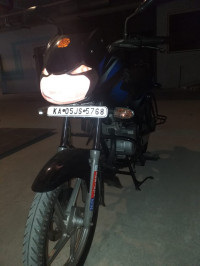 Blue & Black Bajaj Discover DTSi 125