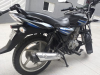 Blue & Black Bajaj Discover DTSi 125