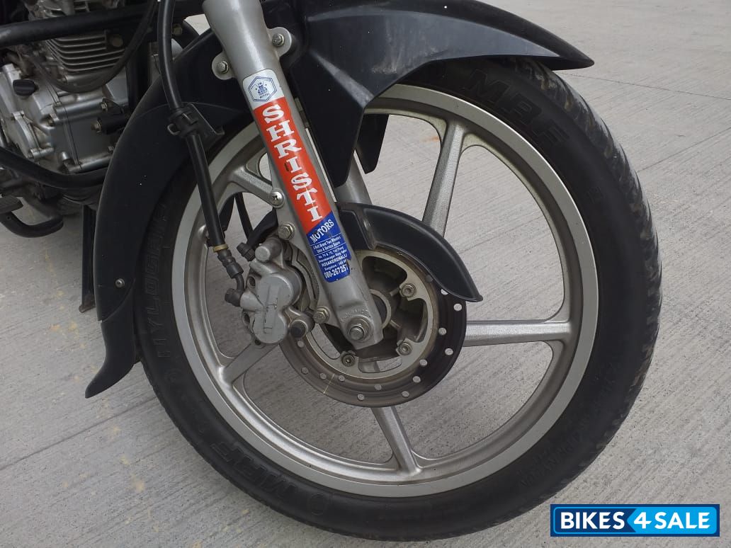 Blue & Black Bajaj Discover DTSi 125