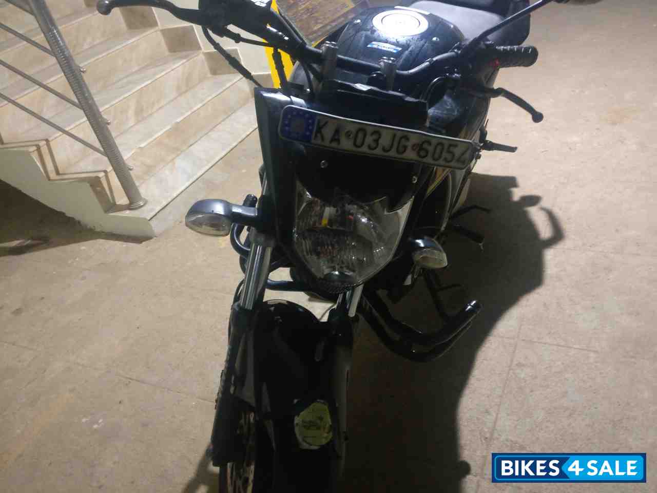 Black Yamaha FZ FI V2