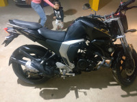 Black Yamaha FZ FI V2