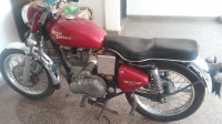 Red Royal Enfield Bullet Electra Twinspark