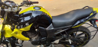 Yellow Yamaha FZ-S