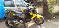 Yellow Yamaha FZ-S
