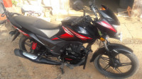 Red & Black Honda CB Shine