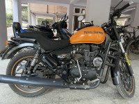 Getaway Orange Royal Enfield Thunderbird Thunderbird 500 X ABS (499 CC)