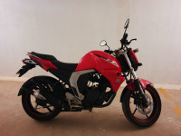 Red Yamaha FZ-S FI V2