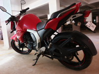 Red Yamaha FZ-S FI V2