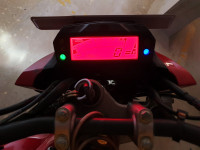 Red Yamaha FZ-S FI V2