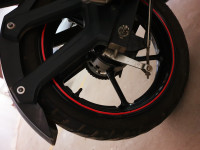 Red Yamaha FZ-S FI V2